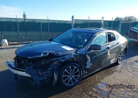 2015 Acura Tlx V6 Advance из США, поврежденный, VIN 19UUB2F7XFA000328